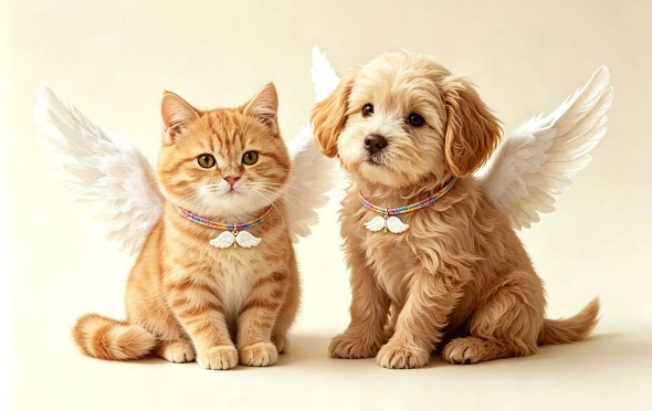 橘猫 Color 与马尔泰 Ribbon 的 IP 形象